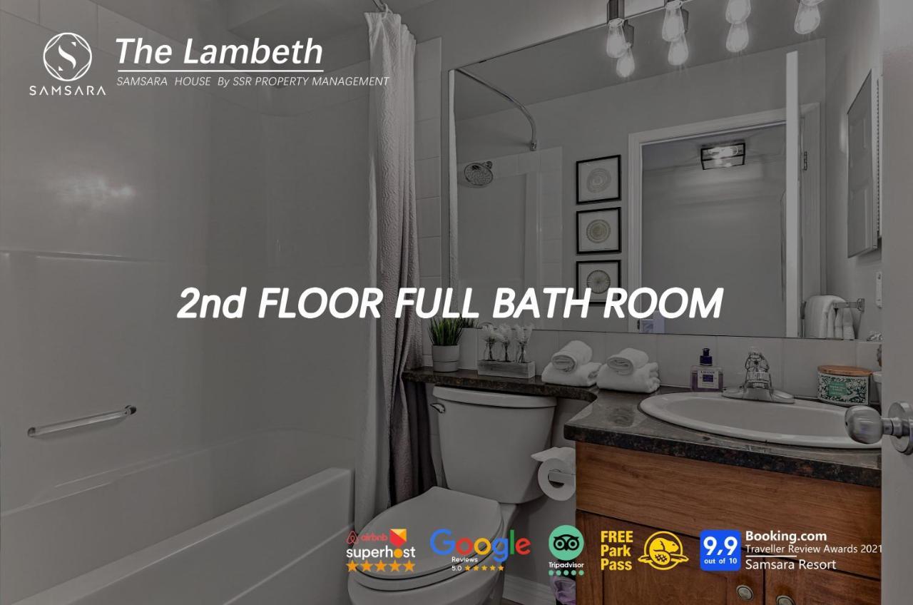 The Lambeth By Samsara Resort Private Entry Panorama Top View 2Br And 2Bth Canmore Exteriör bild