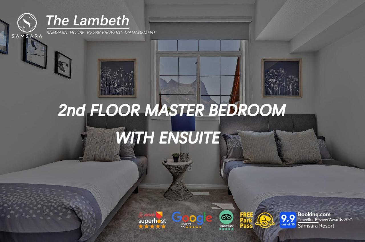 The Lambeth By Samsara Resort Private Entry Panorama Top View 2Br And 2Bth Canmore Exteriör bild